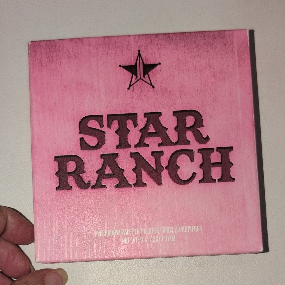 Jeffrey Star Pink Eyeshadow Palette New